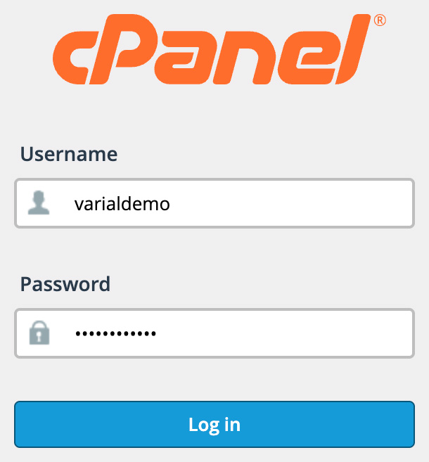 cPanel Login